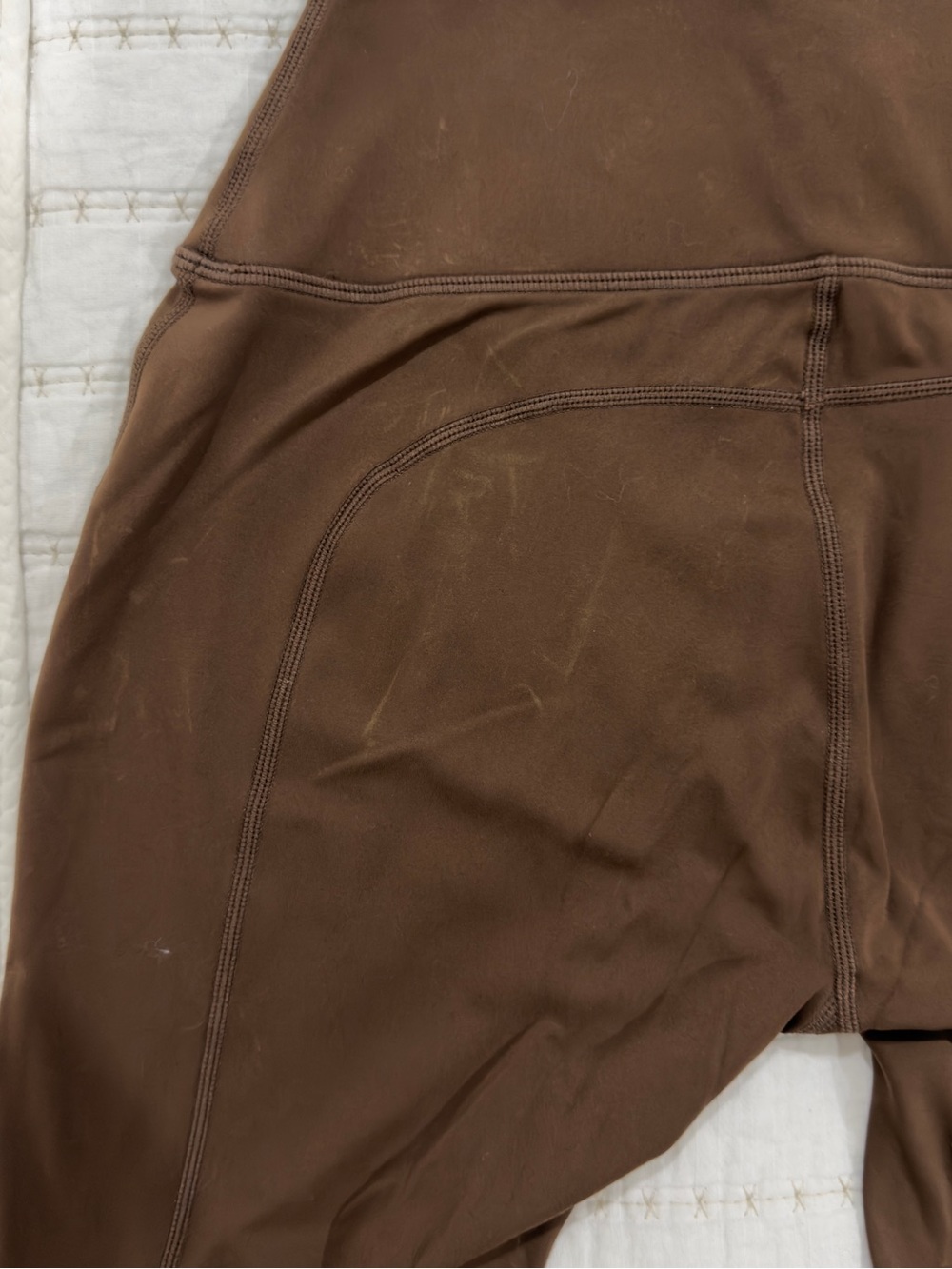 SET Active Brown Athletic Shorts & Crop Sports Set - Picture 6 of 6